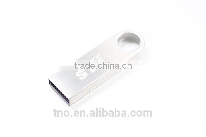 promotional gift custom metal slim usb pen drive