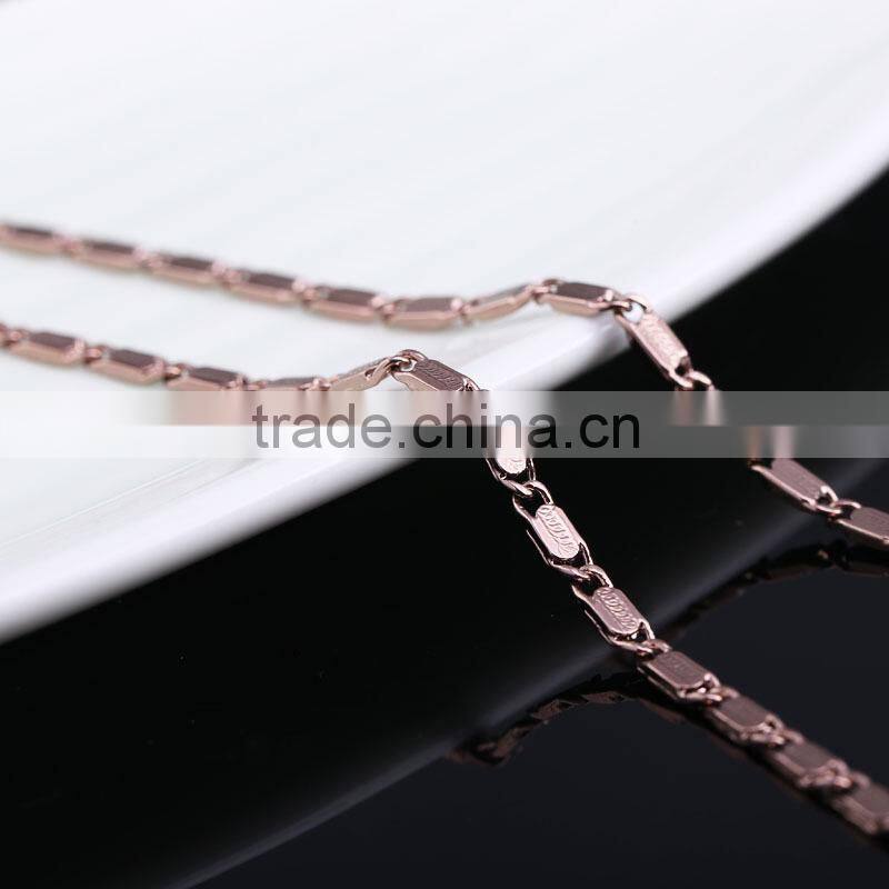 Ornate jewelry chain decorative chain & coffee gold plated necklace