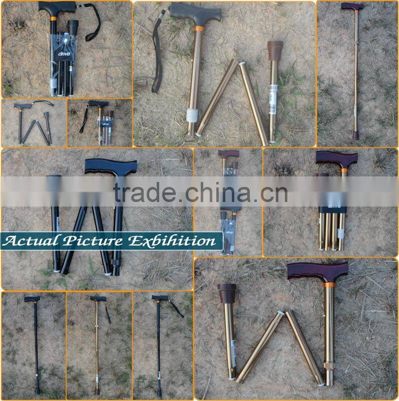 Wooden Cane Walking Sticks Golden Color