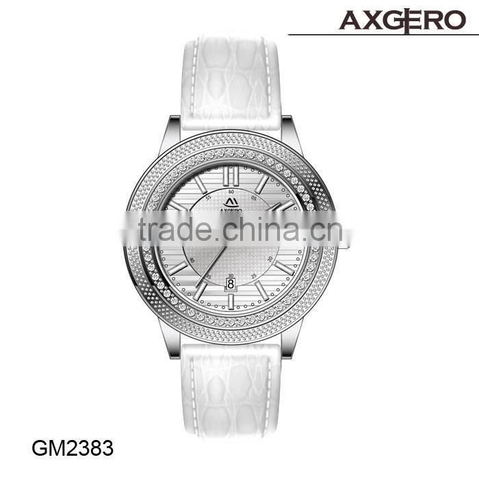 valentine diamond 3 atm water resistant custom brand watch wholesale