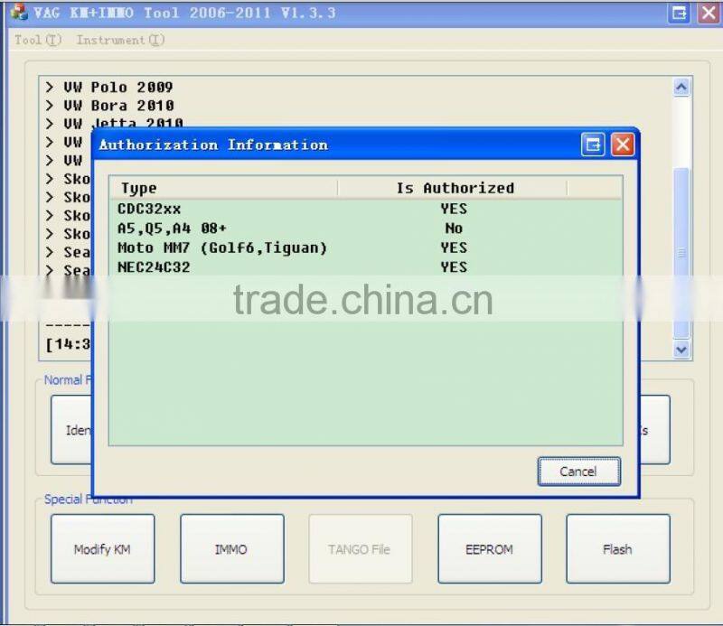 Best price Xhorse KM+IMMO Tool For VAG By OBD2 V1.8.2 Latest Version With Multi languages