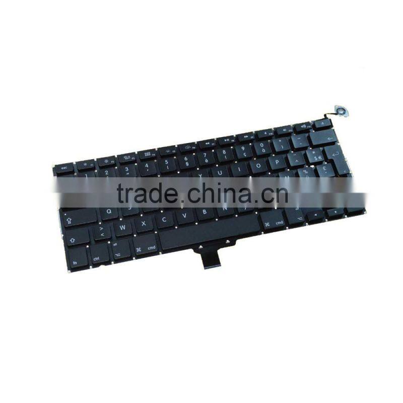 Shenzhen New FR french Layout Laptop Replacement Keyboard For Laptop Apple MacBook Pro 13" A1278 2009-2012