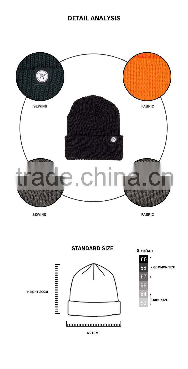 New fashion women's winter beanie knitted hat