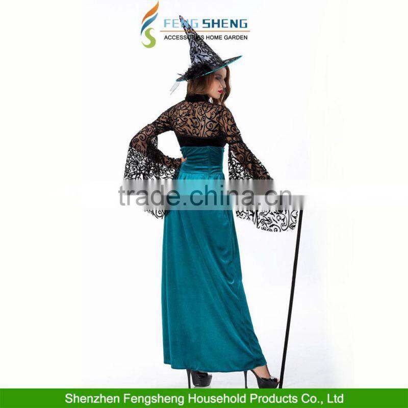2015 New Long Style Witch Vampire Halloween Party cosplay costume