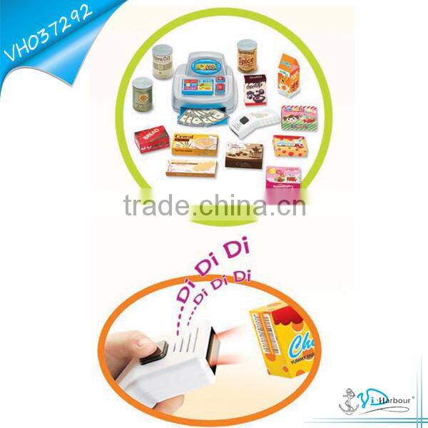 47 Pcs Accessories Mini Market Desserts Play Set Toys