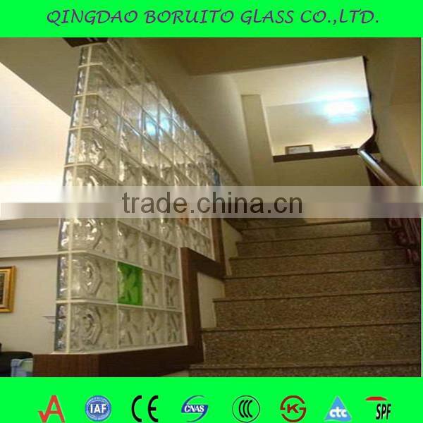 Clear/ Tinted block glass/glass brick (CE&ISO&CCC)