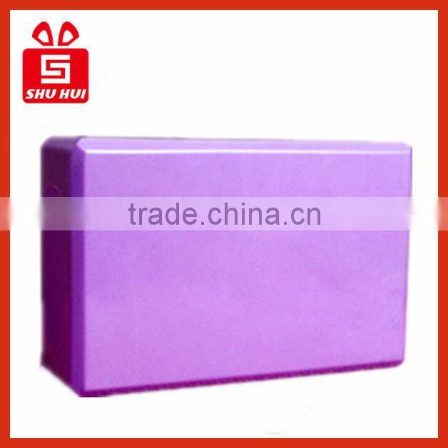 lightweight EVA yoga foam brick/recycled eva foam yoga block /natural fitness block