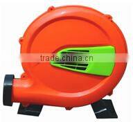 Centrifugal air blower for inflatable bouncers