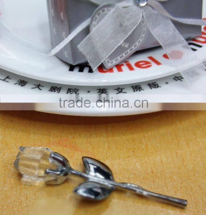 Crystal Indian wedding decorations Choice Rose decoration Bridal Shower Party Return Gifts for Guest