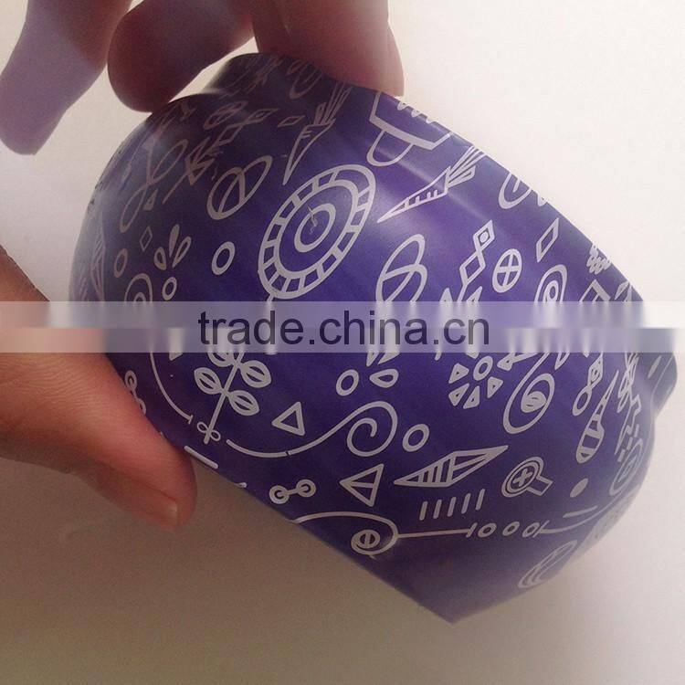 scented soybean wax candle in tin box with metal lid