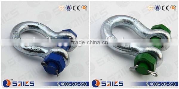 Electro Galv US Type G-2130 Bolt Anchor Shackle