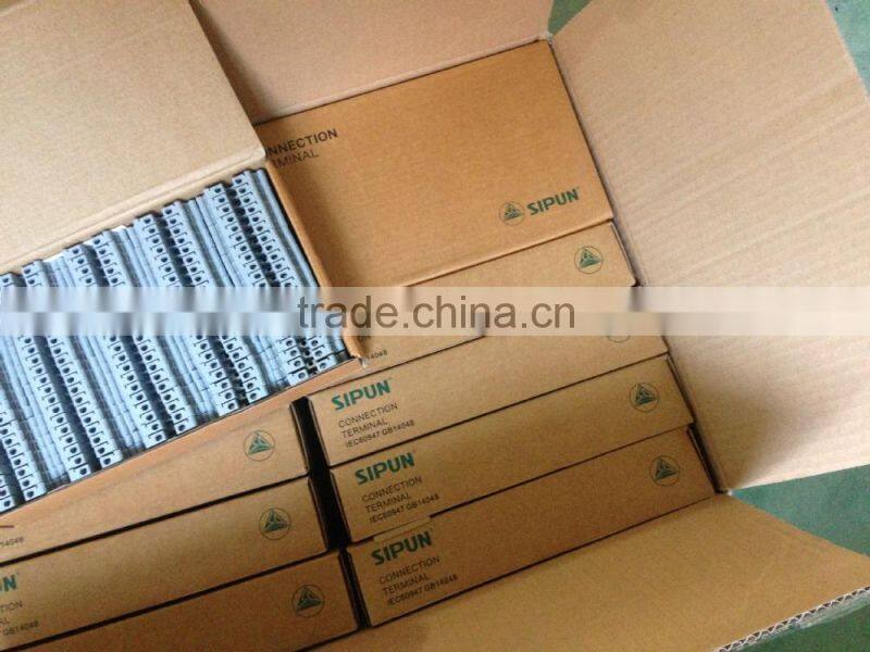 SUK-2.5 din rail terminal block krone connector