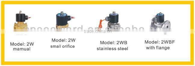 2/2 way AB direct action series Solenoid Valve (air/water/steam) water valve ISO9001