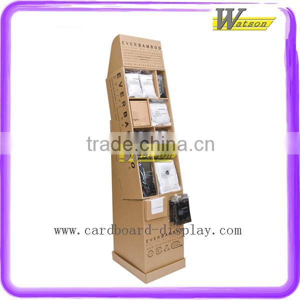 Supermarket Promotion Dump Bin Stand Cardboard Magazine Display