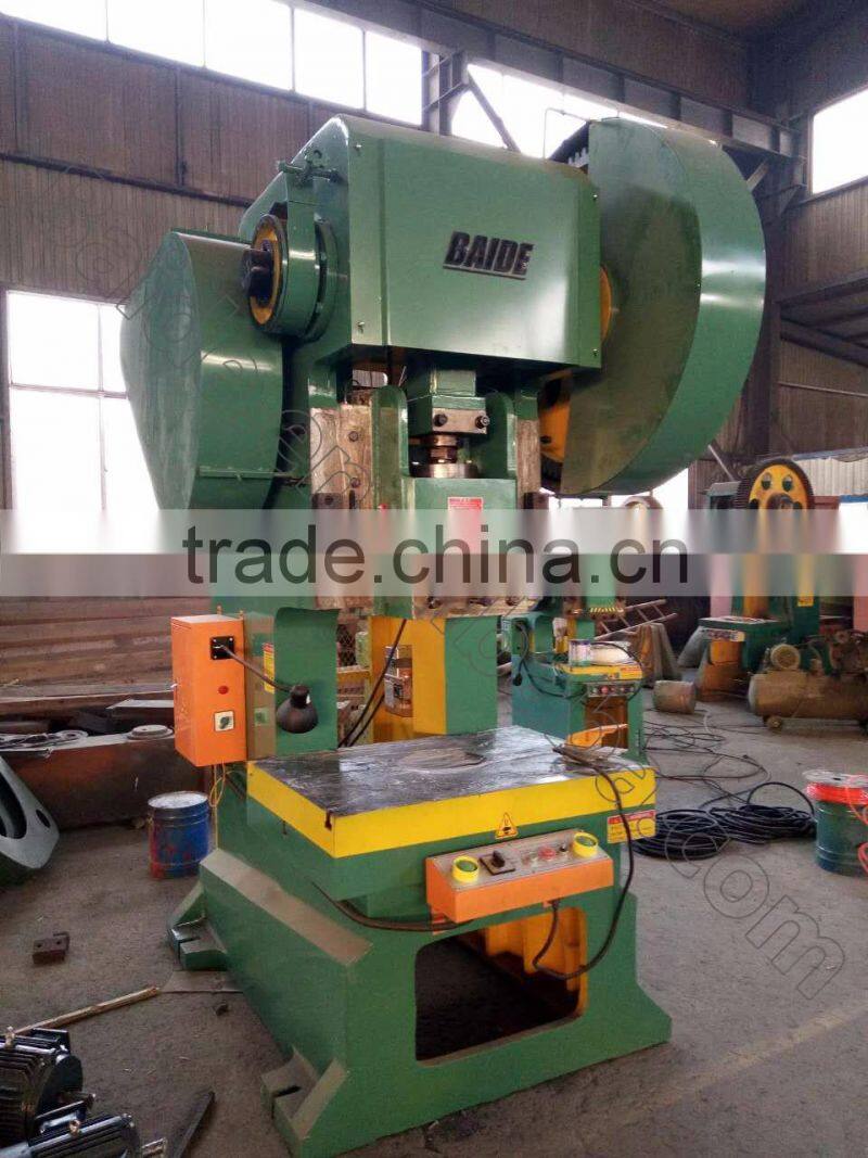 J21 Series General Open Back Fixed Table Mechanical Power Press