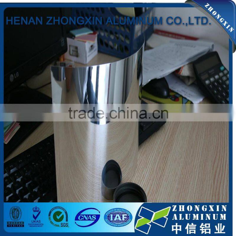 High reflective polished aluminium mirror sheet with ROHS