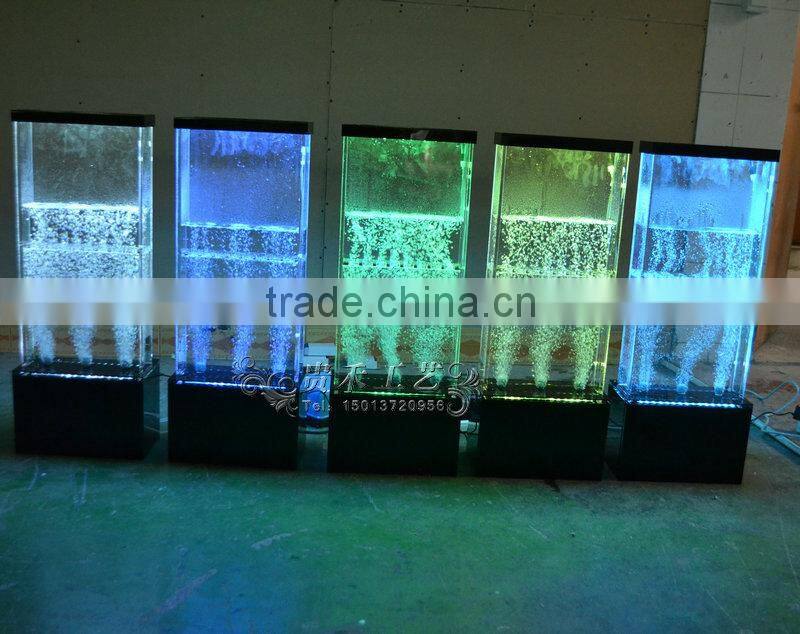 Home decoration small water screens with led
