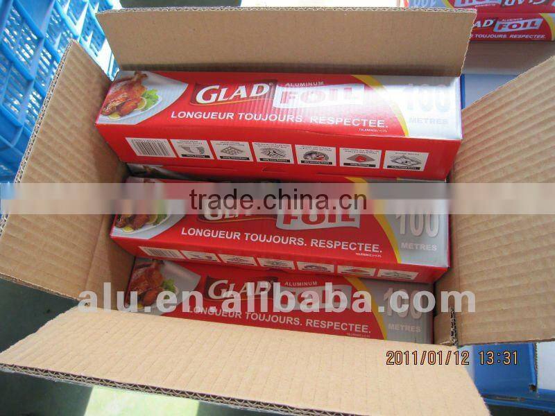 chinese One-time food aluminum foil wrap paper