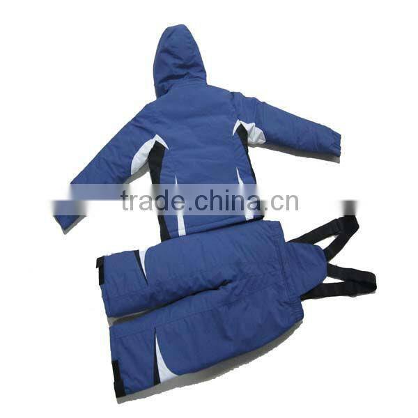 2013 New nylon taslon waterproof boys fashion blue ski suits for kids ski jackets and pants suits in ski & snow wear