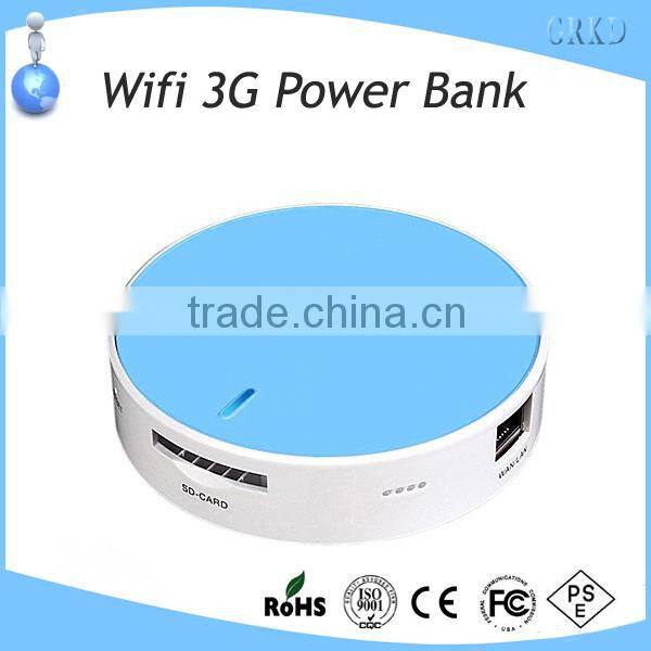 High Capacity Mobile Charger wifi 3G power bank