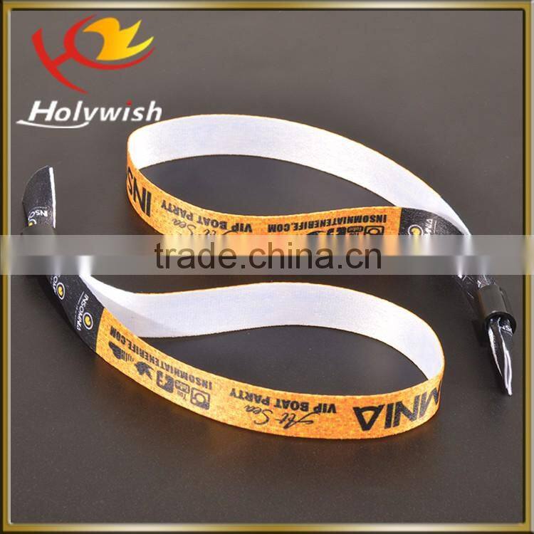 New custom unidirectional sliding wristbands with good price