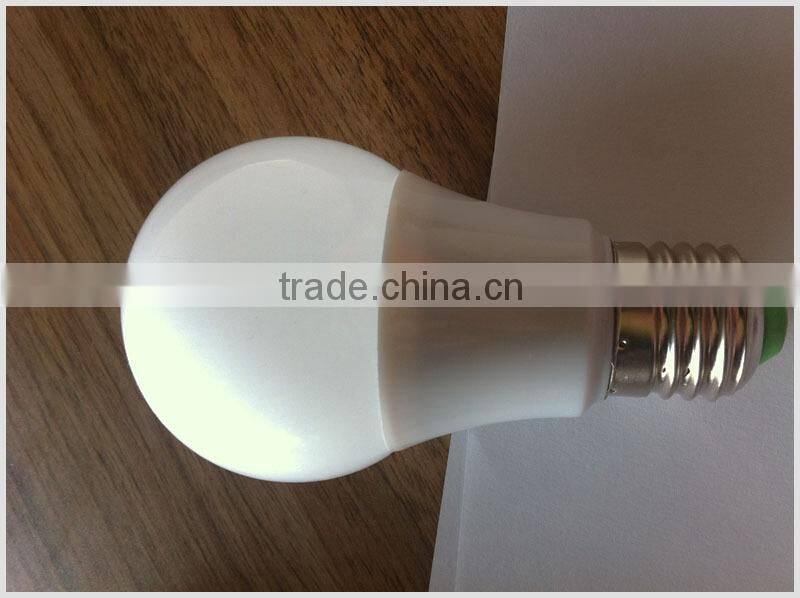 CE RoHS approval AC85-265V input 7W led bulb light A60 e27 a19 led bulb