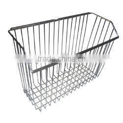 Sliding baskets shelving unit standard kit on feet (no castors) - 460mm x 1220mm x 1590mm (DxWxH) with 8 sliding baskets