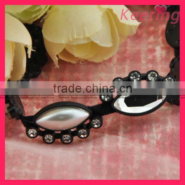 Newest hotfix fashion 2014 Style Crystal Rhinestone Chain WRC-181