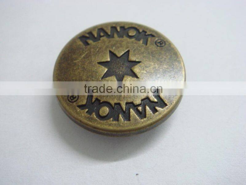 20mm hot sale metal snap waterproof push button