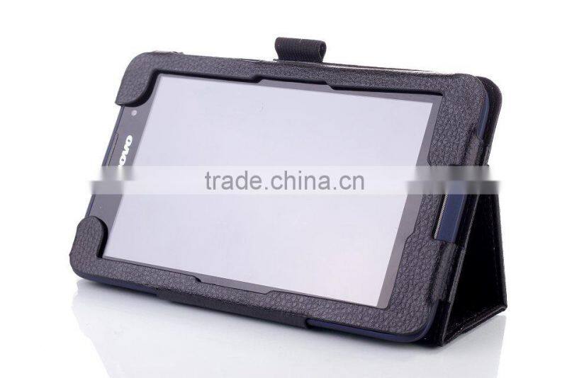 Hot Selling Ultra Slim 7 inch for Lenovo A3300 Tablet Folding Stand Cover Case