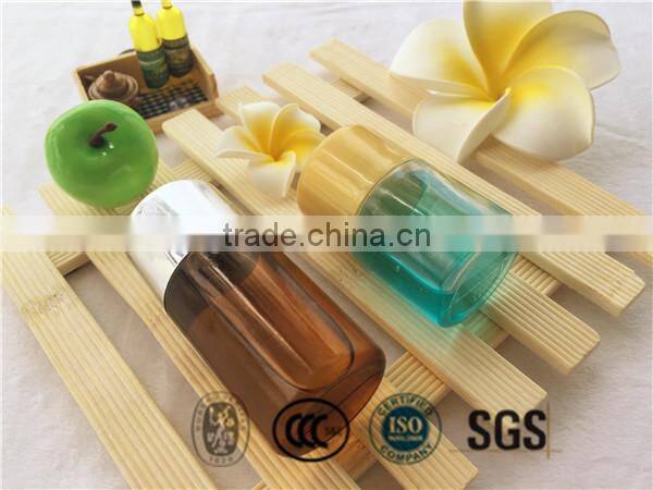 Delicated BEST SELLING hotel shampoo bottle 30ml 40ml with silver screw cap