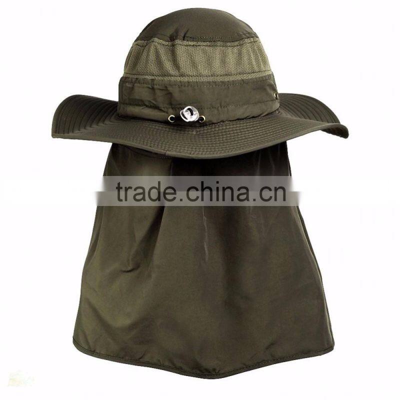 Outdoor Fashion Summer Outdoor Sun Protection Fishing Cap Neck Face Flap Hat