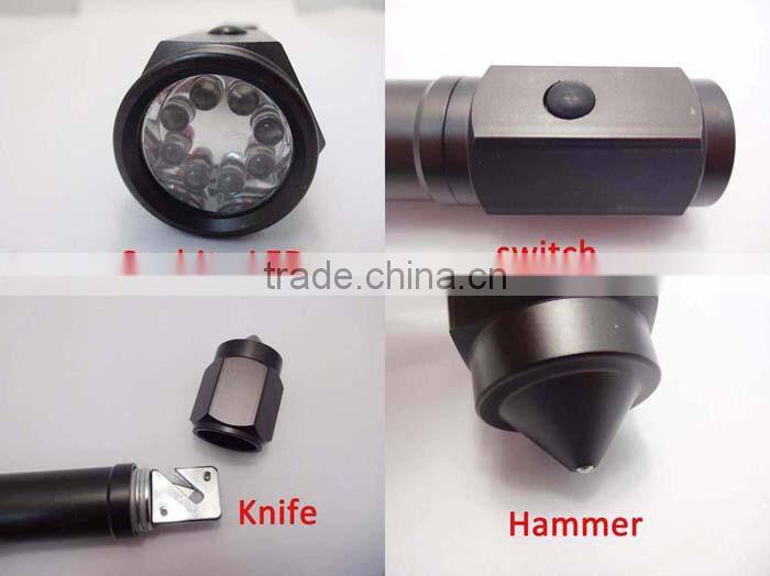 led flashlight for auto-used, intrinsically safe flashlight best torch light, multifunction flashlight emergency torch light