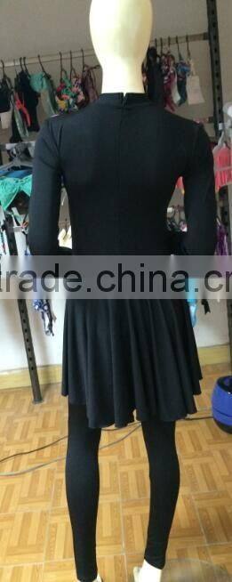 Once Piece Muslim Swimwear waterproof beach wear with detached hood