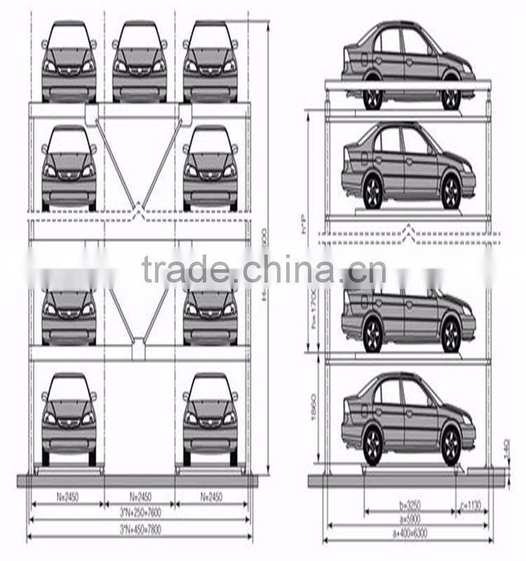 smart parking system/parking system project portable car parking system intelligent car parking system
