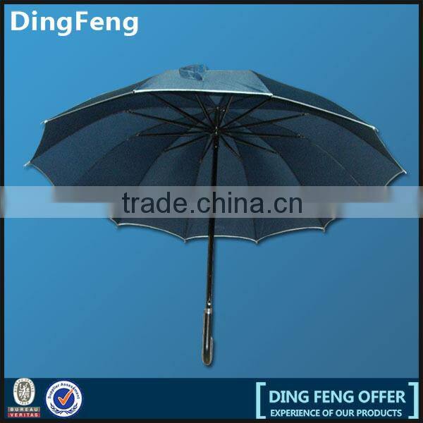 Most popular golf parasols umbrella stylish big straight umbrella