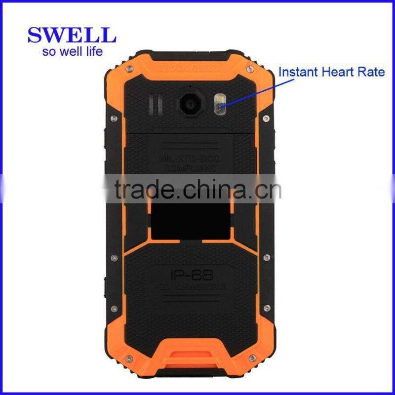 ip68 waterproof handheld terminal android 4.4 octa core transportation terminal 4.7inch NFC walkie talkie remote contral F19