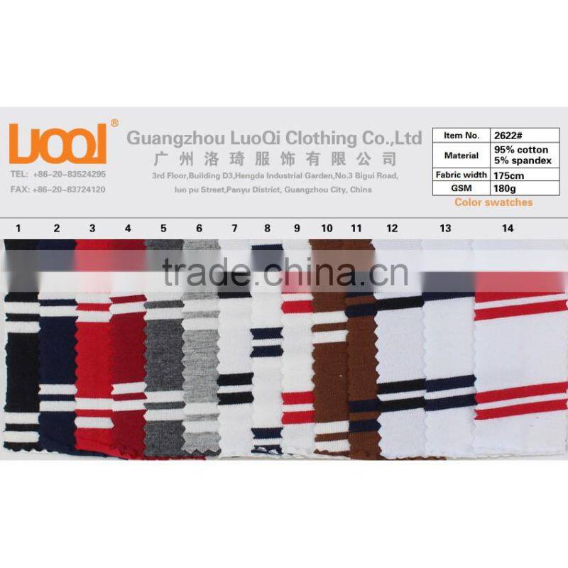 OEM service Guangzhou polyester fabric manufacturer 95% polyester 5% spandex fabric