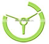 Outdoor square ceramic wood charcoal fire pit with removable tiles