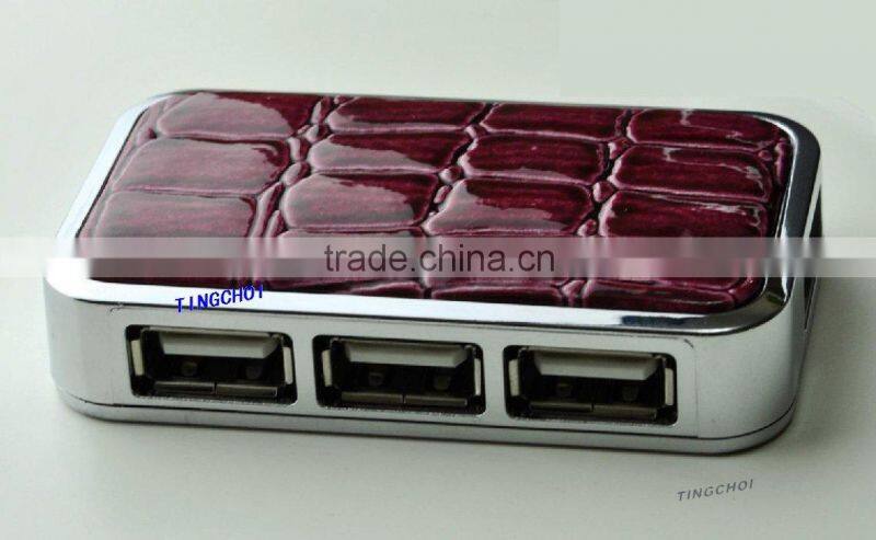 conch shape 4 ports USB HUB