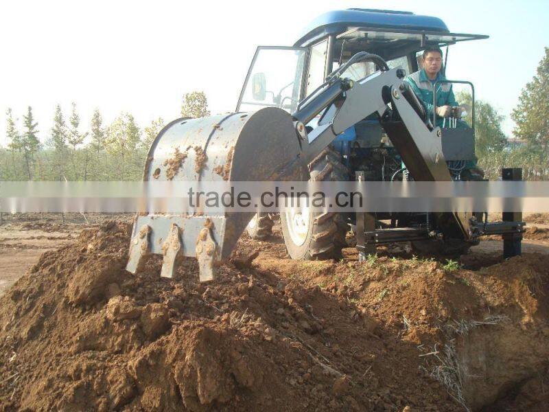 shandong sunco backhoe tractor,3 point backhoe attachment
