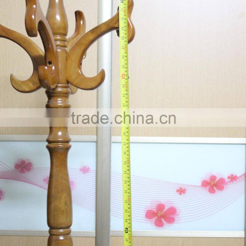 elegant solid wood coatrack