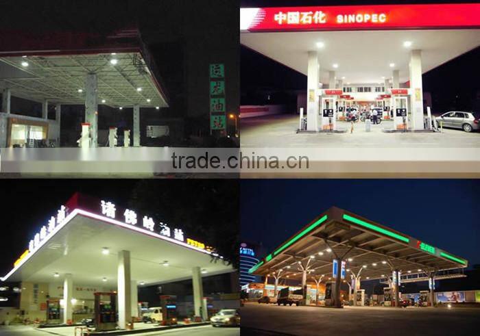 2016 LED new product US style gas station canopy lighting