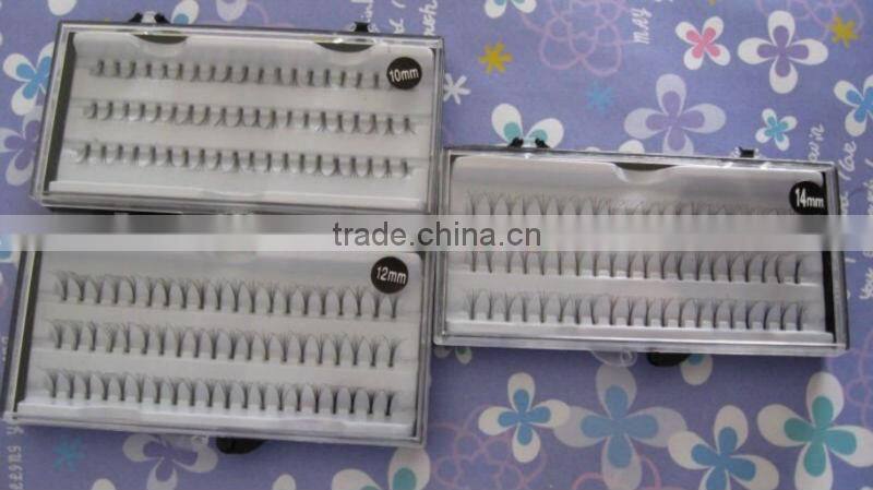 long ultra thick black flare lashes