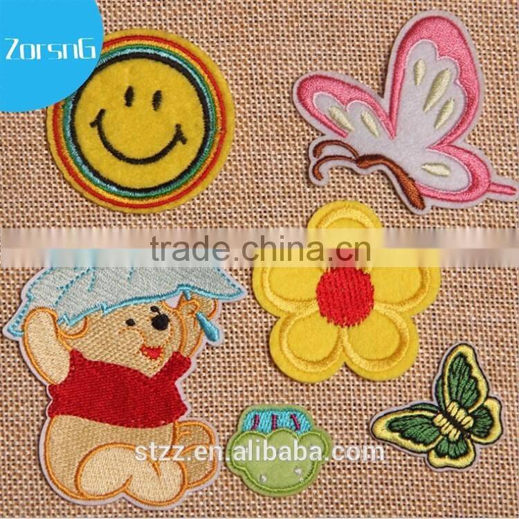 embroidery iron on patches jeans embroidery pocket design