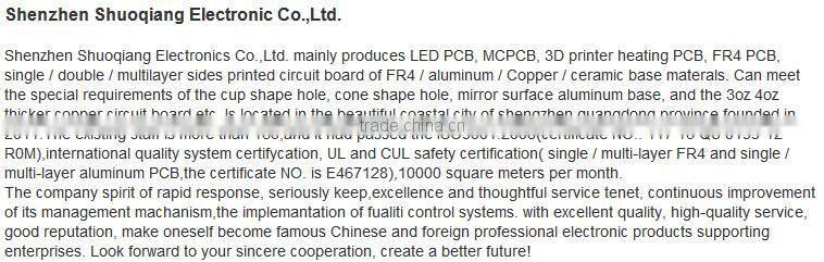 Multi---layers FR4 pcb assembly manufacturer,with certified UL