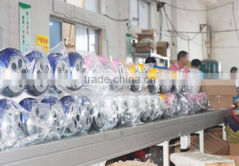 2015 new 20KM/H 1-2 hours charge time Two wheel bluetooth OEM electric scooter / adults self balancing electric scooter