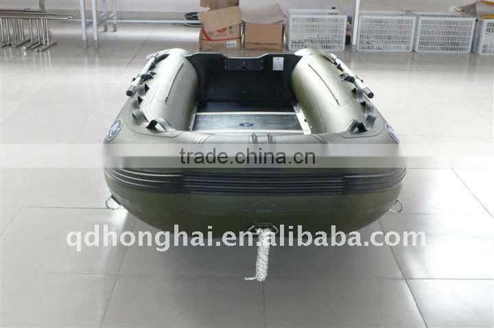 CE 4.3m inflatable boat with outboard motor for sale