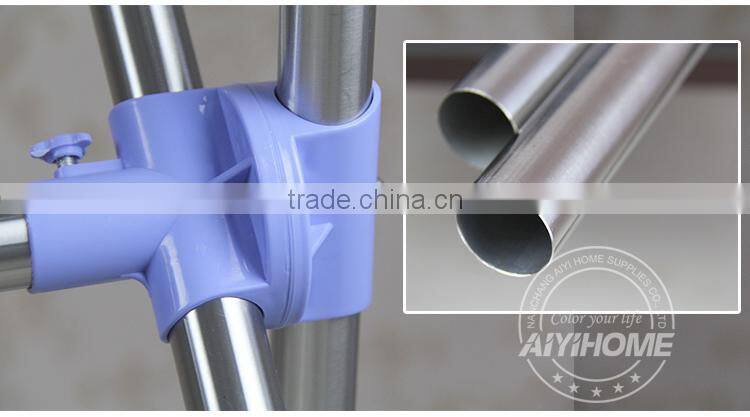 Garment Hanging Display Rack Clothes Hanger Stand Shelf