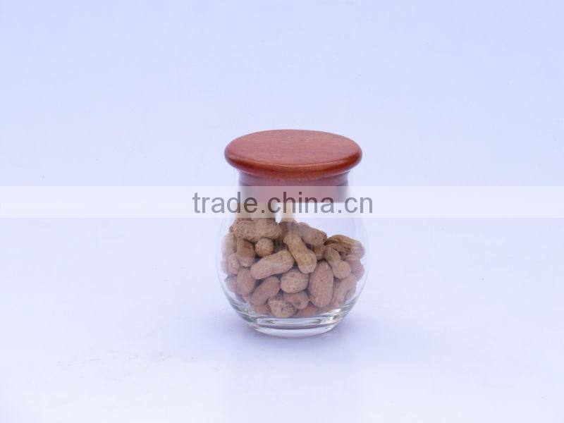 DongGuan Wood Lid Glass Bottle